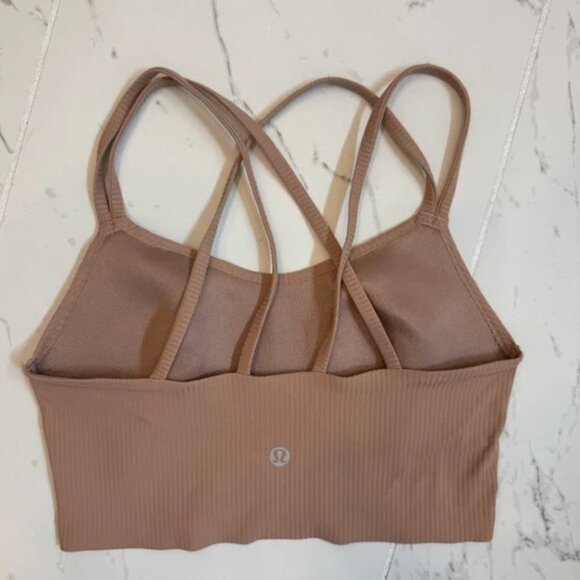 Lululemon Like a Cloud Bra Size 2 Beige - Picture 2 of 3